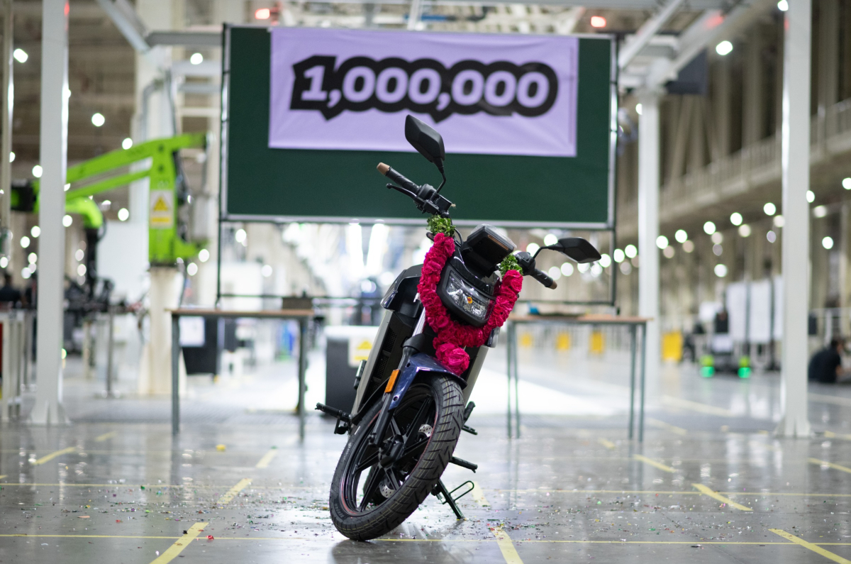 Ola Electric crosses one-million production mark